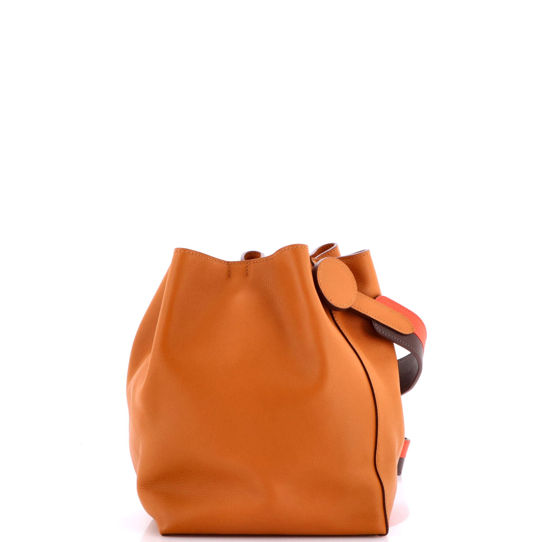 Pre-Owned Hermes Licol Bag Evercolor 17, Alternate, color, Caramel