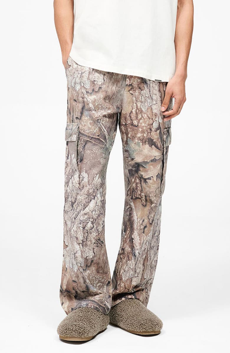 Represent x Realtree Camo Print Cargo Pants, Main, color, Camo