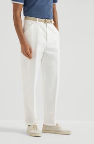 Brunello Cucinelli Panama trousers