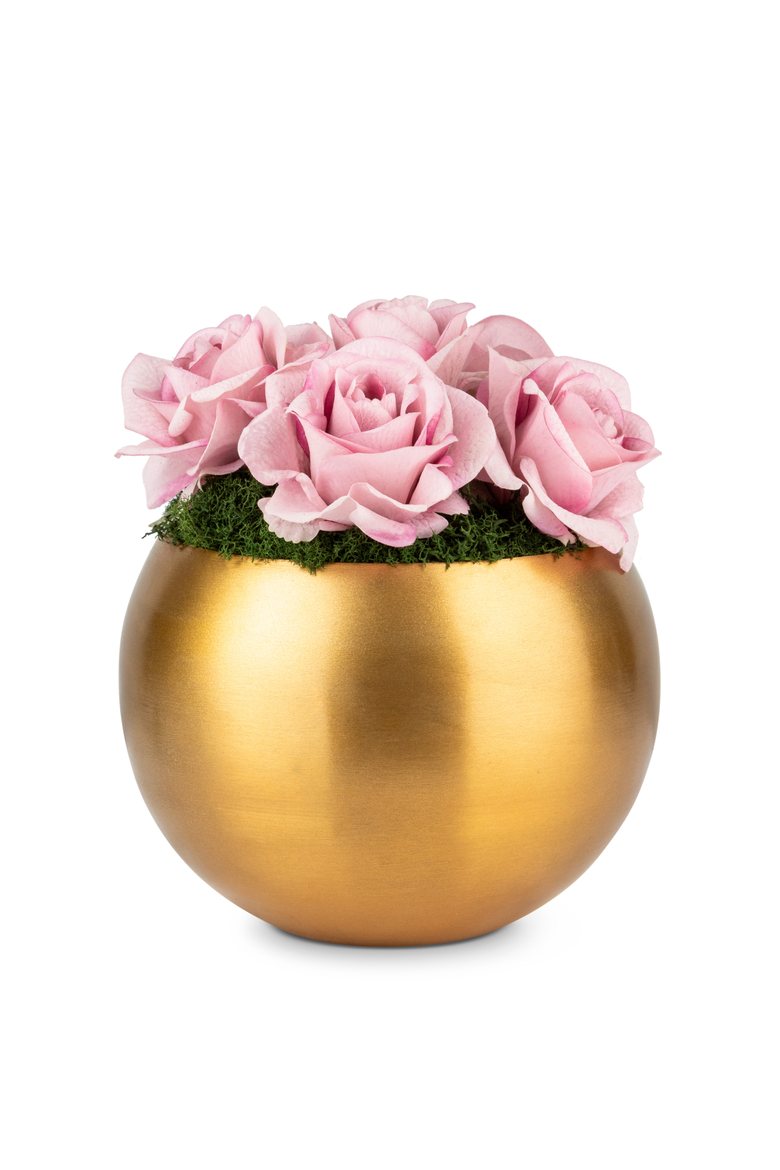 Cillian RealTouch Rose Arrangement, Main, color, Lilac