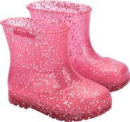 Mini Melissa Kids' Welly Shiny Rain Boot