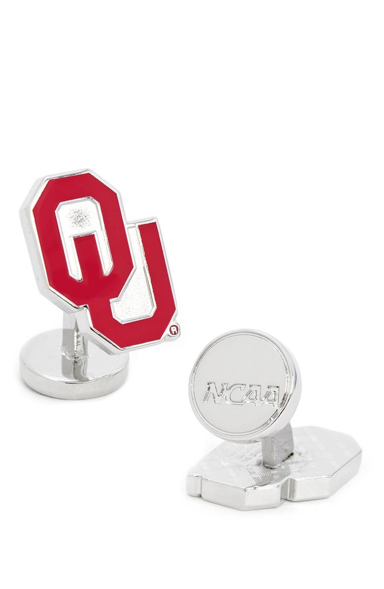 Cufflinks, Inc. Oklahoma University Sooners Cuff Links, Main, color, 