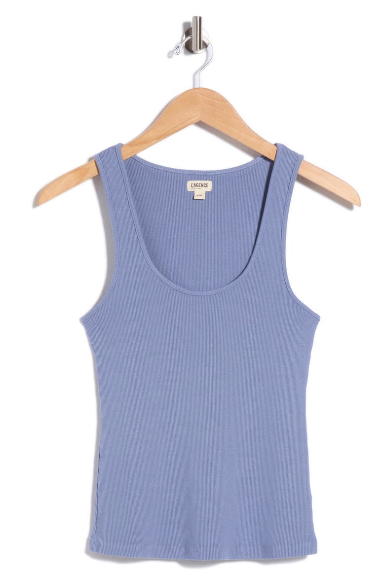Adira Scoop Neck Tank, Alternate, color, WILD WIND