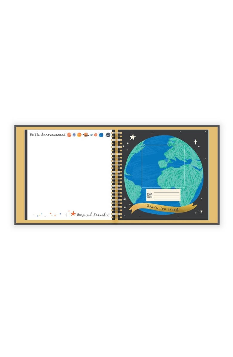 Lucy Darling Special Edition: Golden Stargazer Baby's First Year Memory Book, Alternate, color,