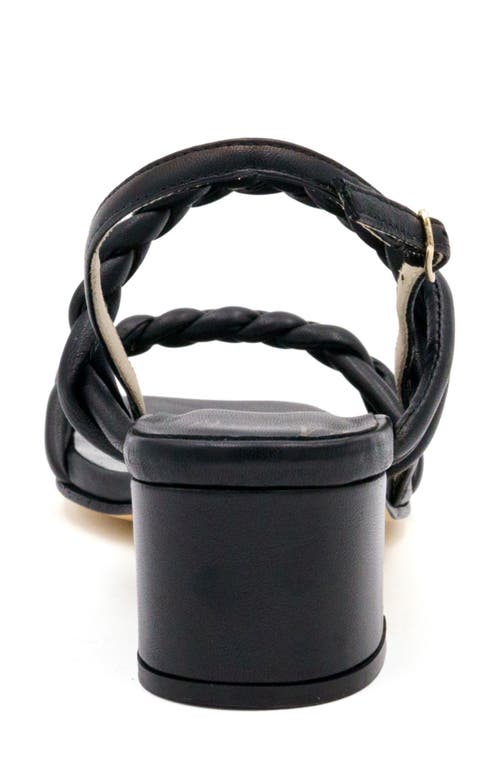 Amalfi By Rangoni Milena Slingback Sandal In Black Parmasoft