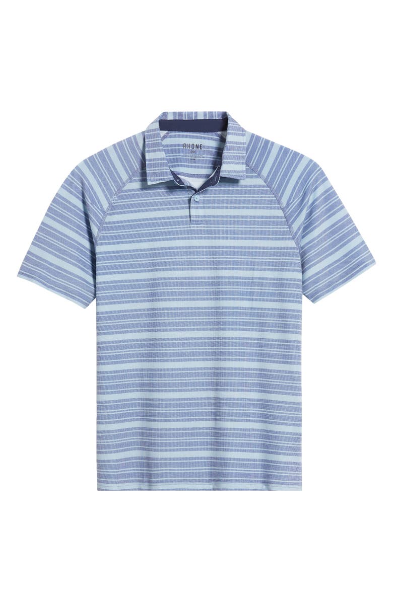Rhone Delta Stripe Piqué Golf Polo, Alternate, color,
