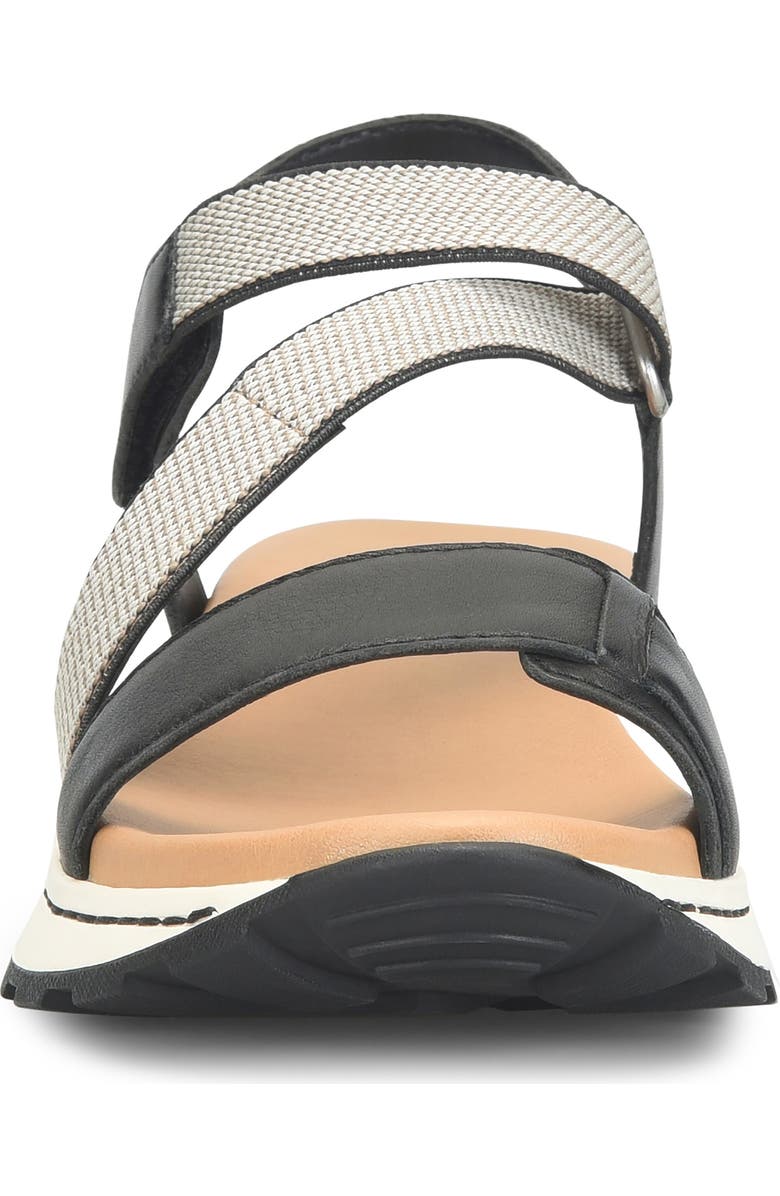 Børn Mady Wedge Sandal, Alternate, color, Black Combo