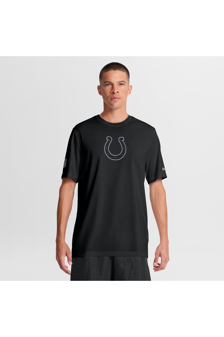 Men's Nike Black Indianapolis Colts Sideline Lead The Charge Legend Dri-FIT T-Shirt, Main, color, Black