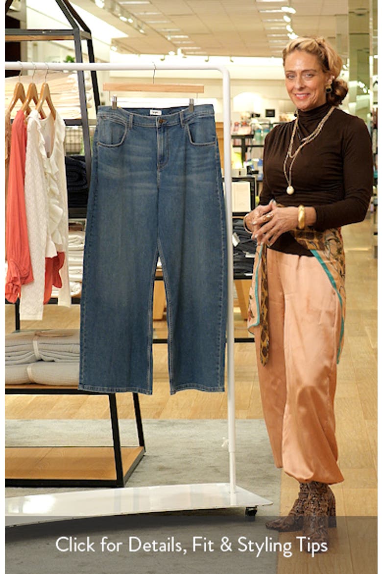 Western High Waist Wide Leg Jeans video