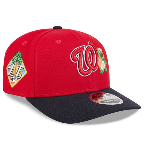 Men's New Era  Red/Navy Washington Nationals 2026 Spring Training 9SEVENTY Adjustable Hat