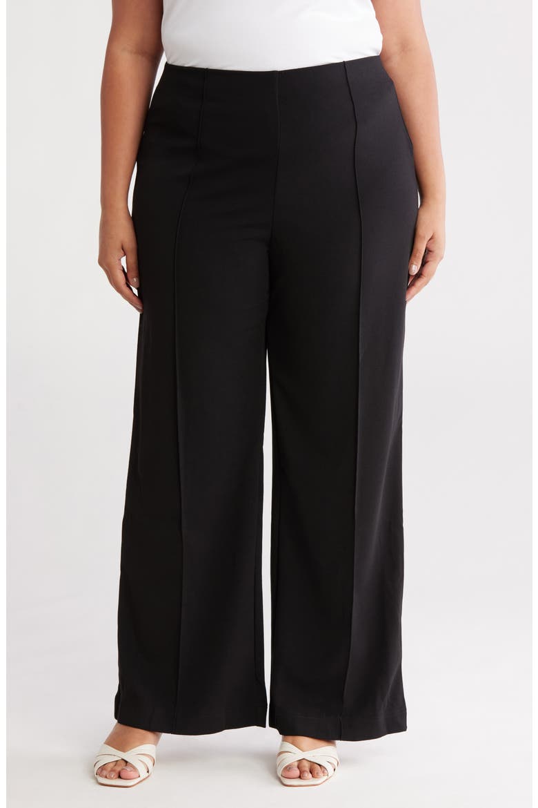 Galaxy Wide Leg Pants, Main, color, NEW BLACK