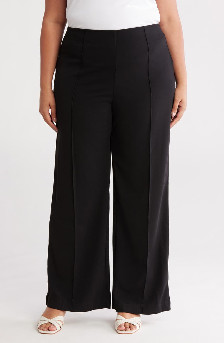 BY DESIGN Galaxy Wide Leg Pants, Main, color, New Black