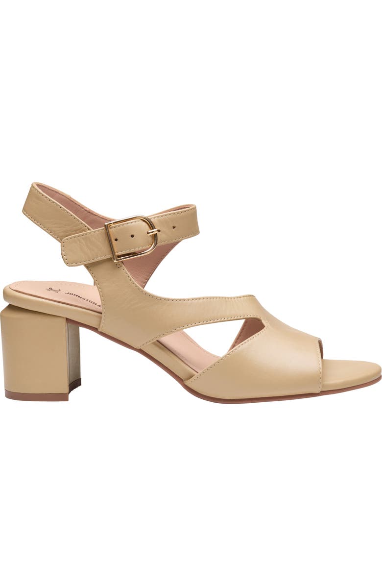 Johnston & Murphy Samantha Slingback Sandal, Alternate, color, Sand Nappa Leather