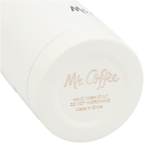 Mr Coffee Mr. Coffee Javelin 2 Piece Thermal Bottle And Travel Mug Set In White