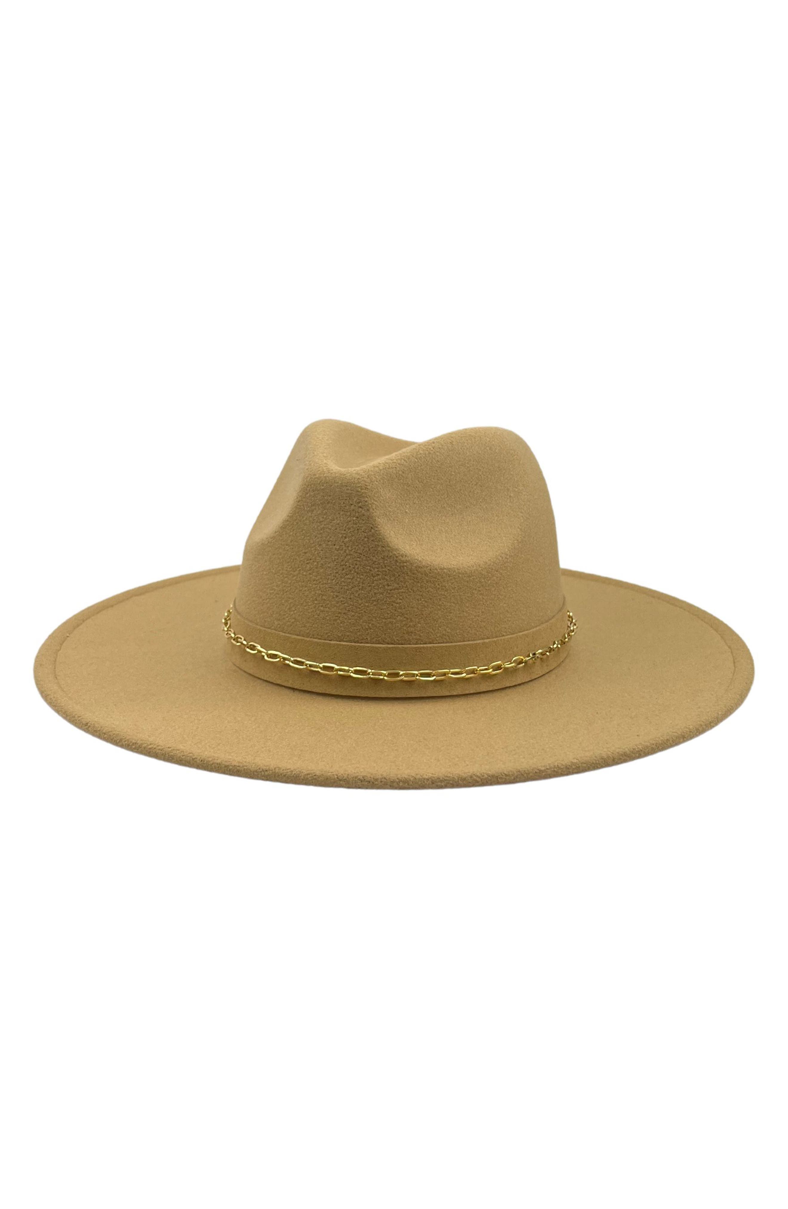 MARCUS ADLER Chain Band Wool Hat