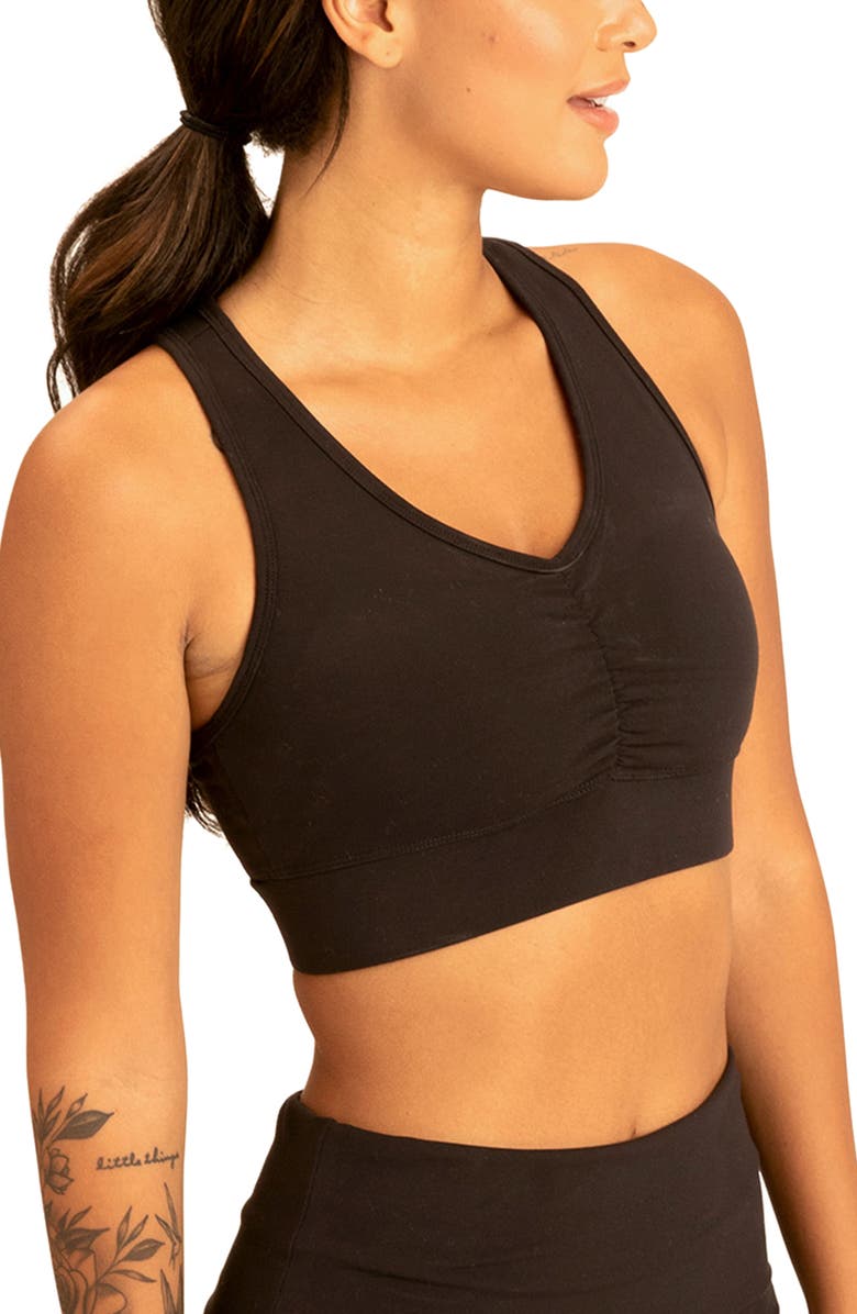 Threads 4 Thought Alanna Racerback Sports Bra, Alternate, color,