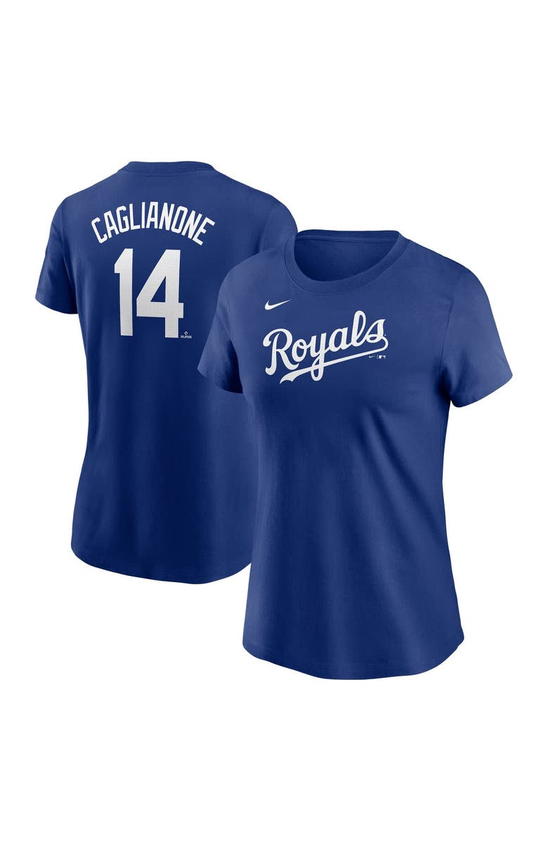 Nike Women's Nike Jac Caglianone Royal Kansas City Royals Fuse Name & Number T-Shirt, Main, color, Royal