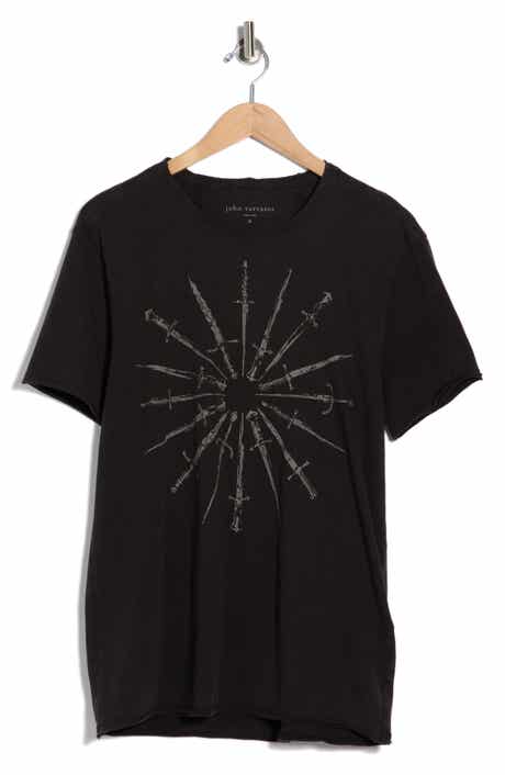 John Varvatos Dagger Circle Graphic T-Shirt