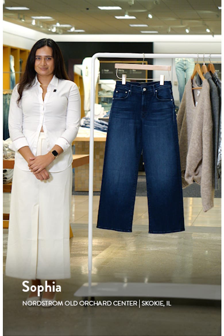 The Maven High Waist Ankle Wide Leg Jeans video