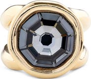 UNODE50 Double Band Crystal Ring