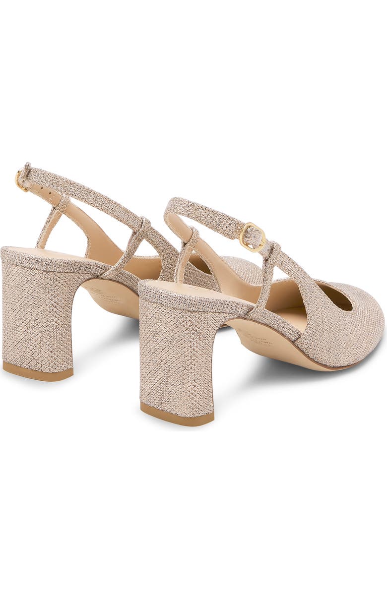 Stuart Weitzman Babette Slingback 60 Pump, Alternate, color, Poudre