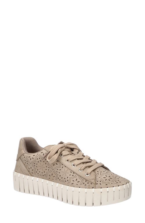 Easy Street Women's Retta Comfort Platform Sneakers In Natural
