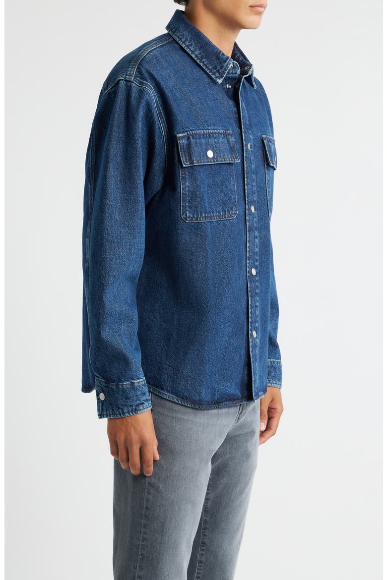Denim Overshirt, Alternate, color, LOVELL
