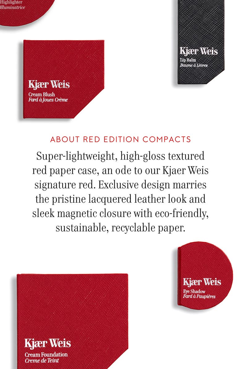Kjaer Weis Powder Eyeshadow Refill Case, Alternate, color, Red Edition