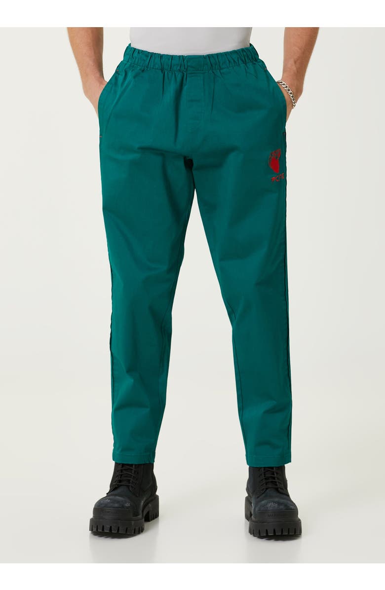 PCFG Cotton Woven Track Pant, Alternate, color, Red