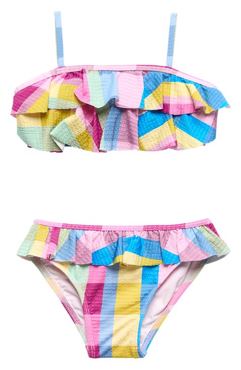 Picnic Plaid Ruffle Two-Piece Swimsuit (Toddler & Little Kid)