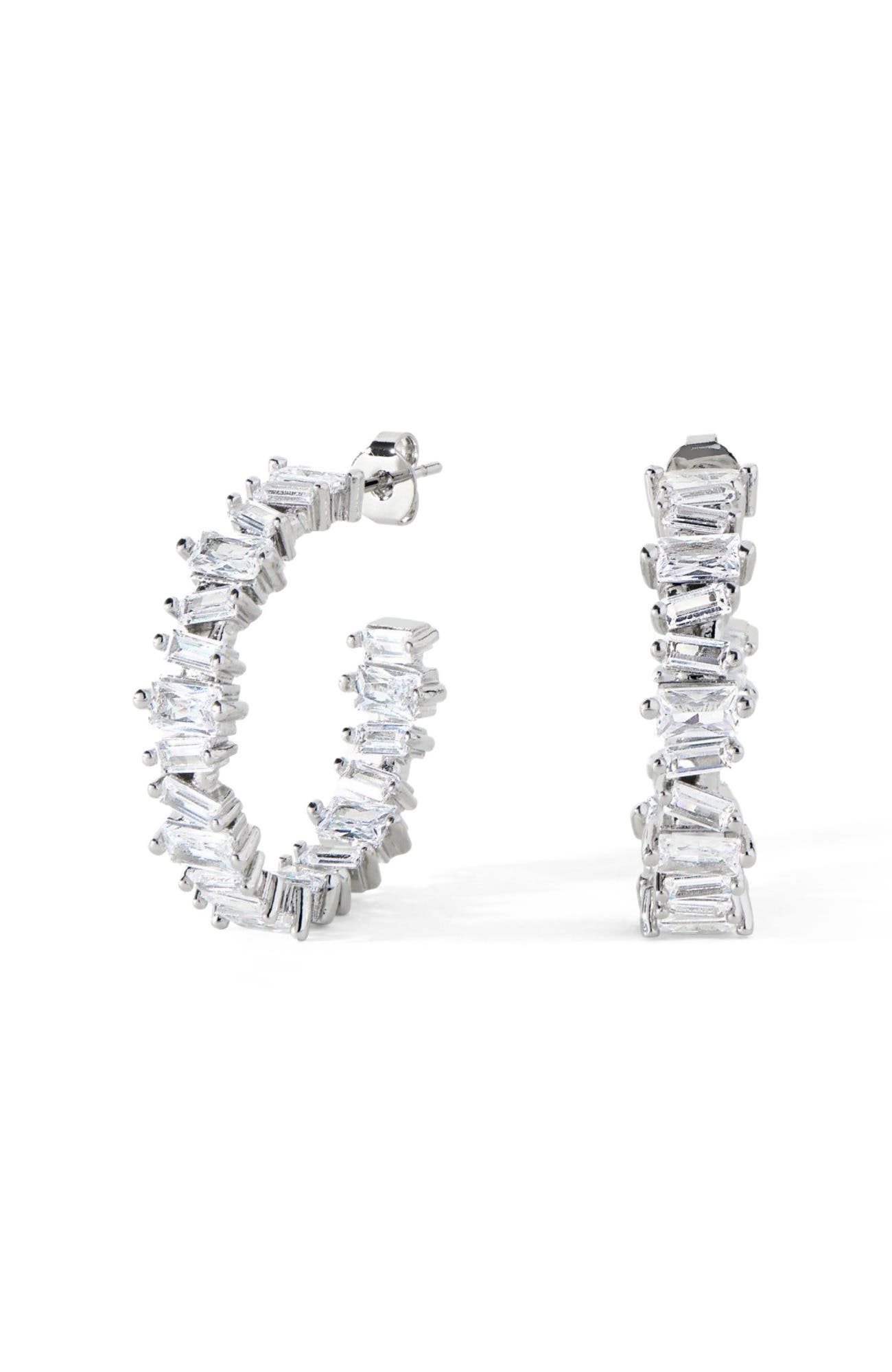 selected Silver/White CZ