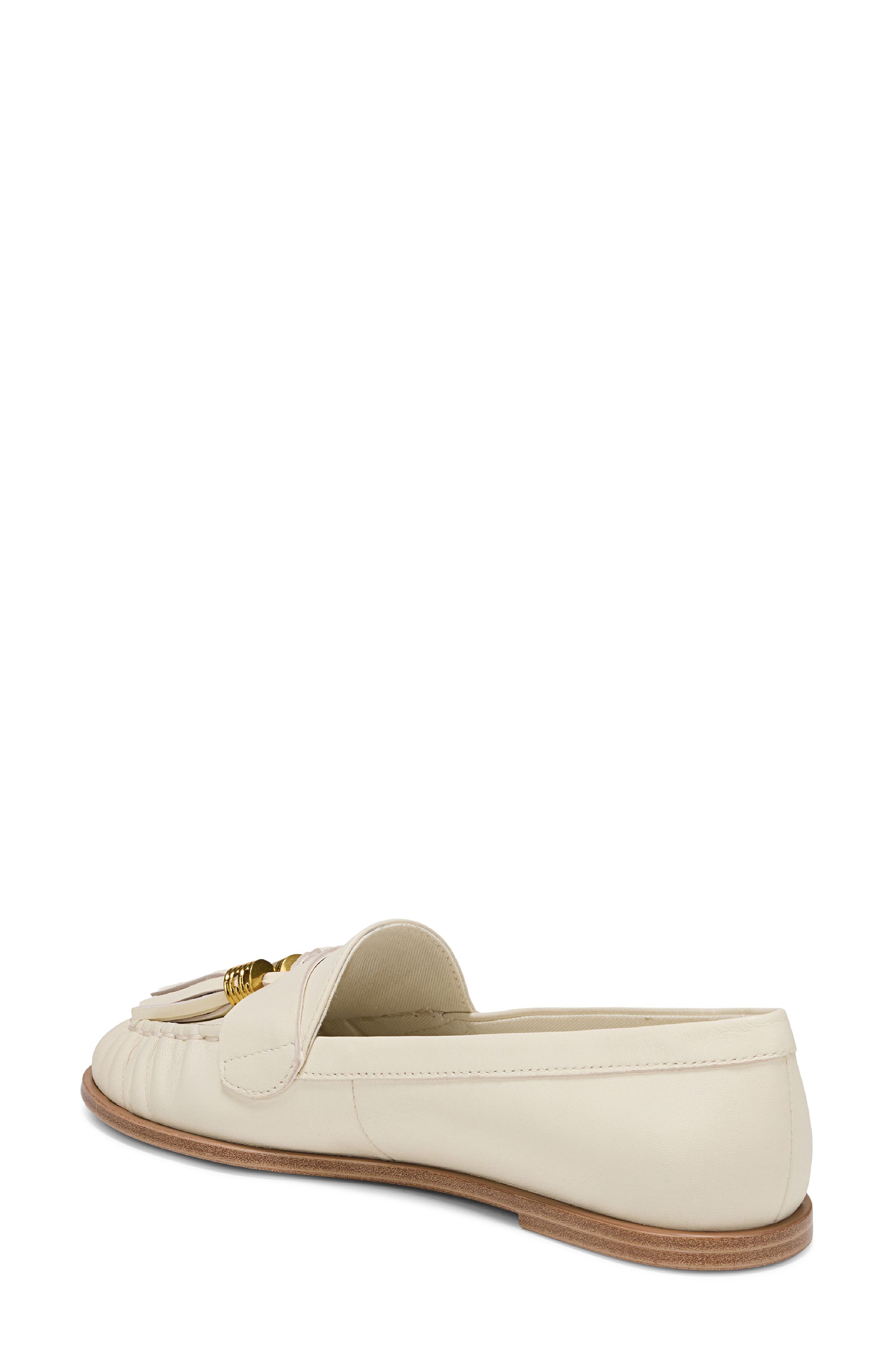 Franco Sarto Carita Tassel Loafer, Alternate, color, Marshmallow