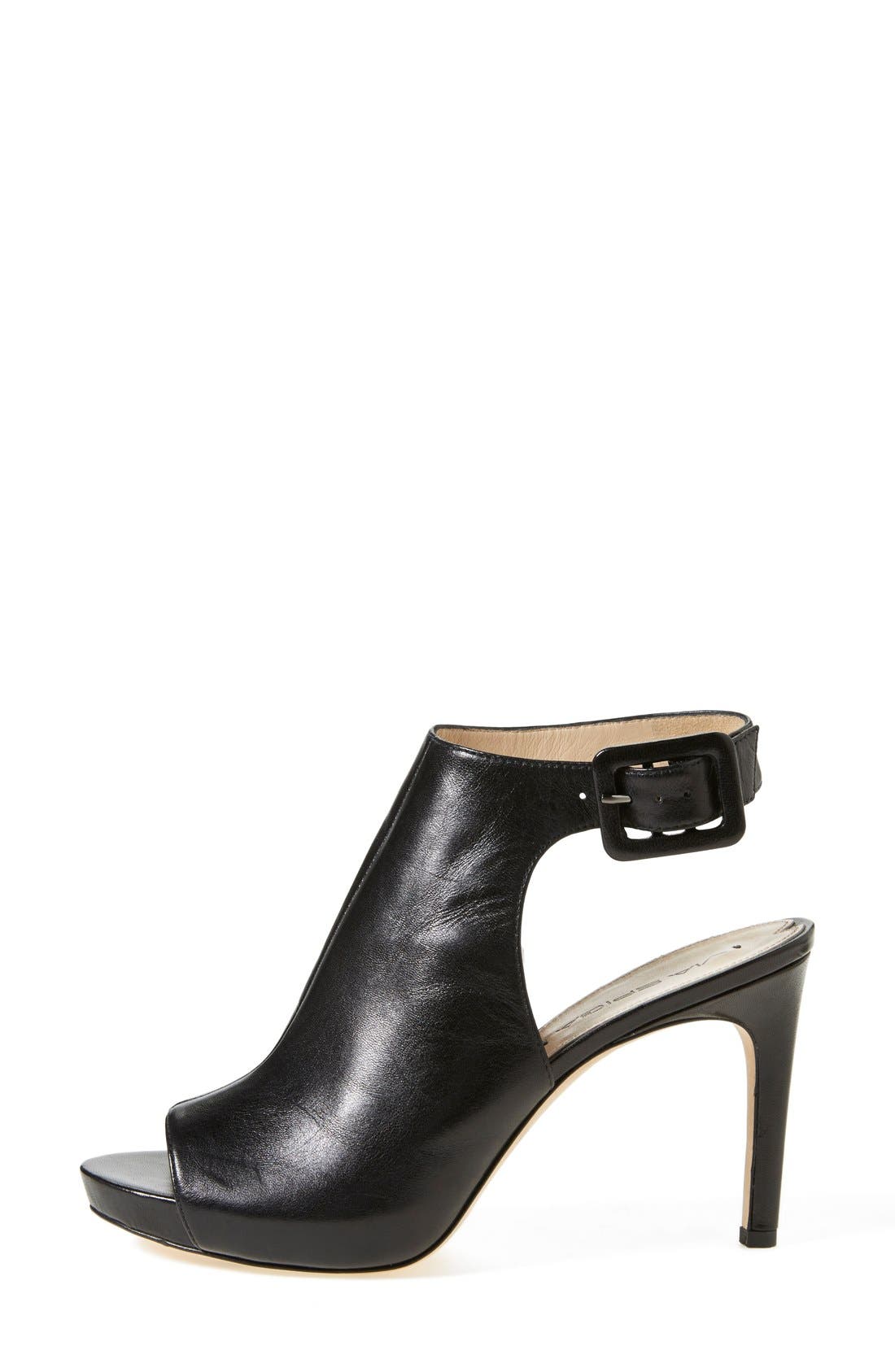 'Nino' Sandal, Alternate, color, BLACK