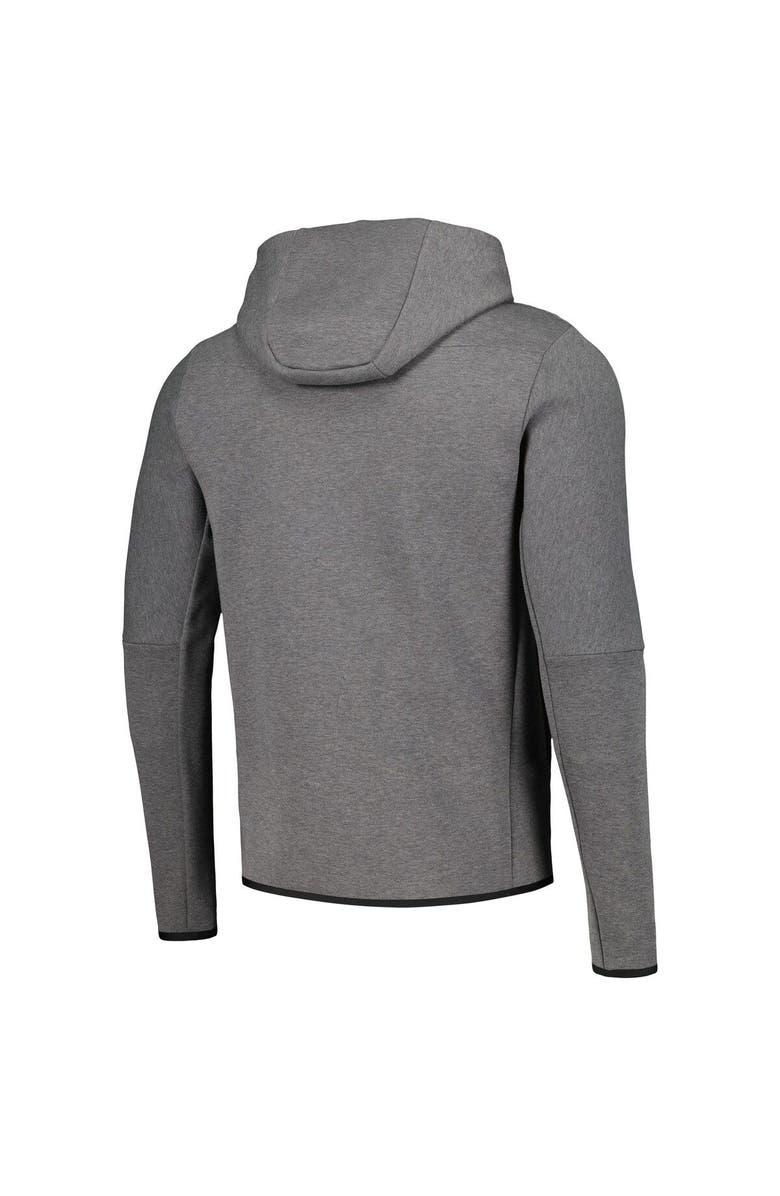 Nike Men's Nike Heather Charcoal Liverpool Tech Fleece Full-Zip Hoodie Jacket, Alternate, color,