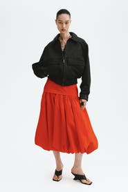 H&M Midi Balloon Skirt