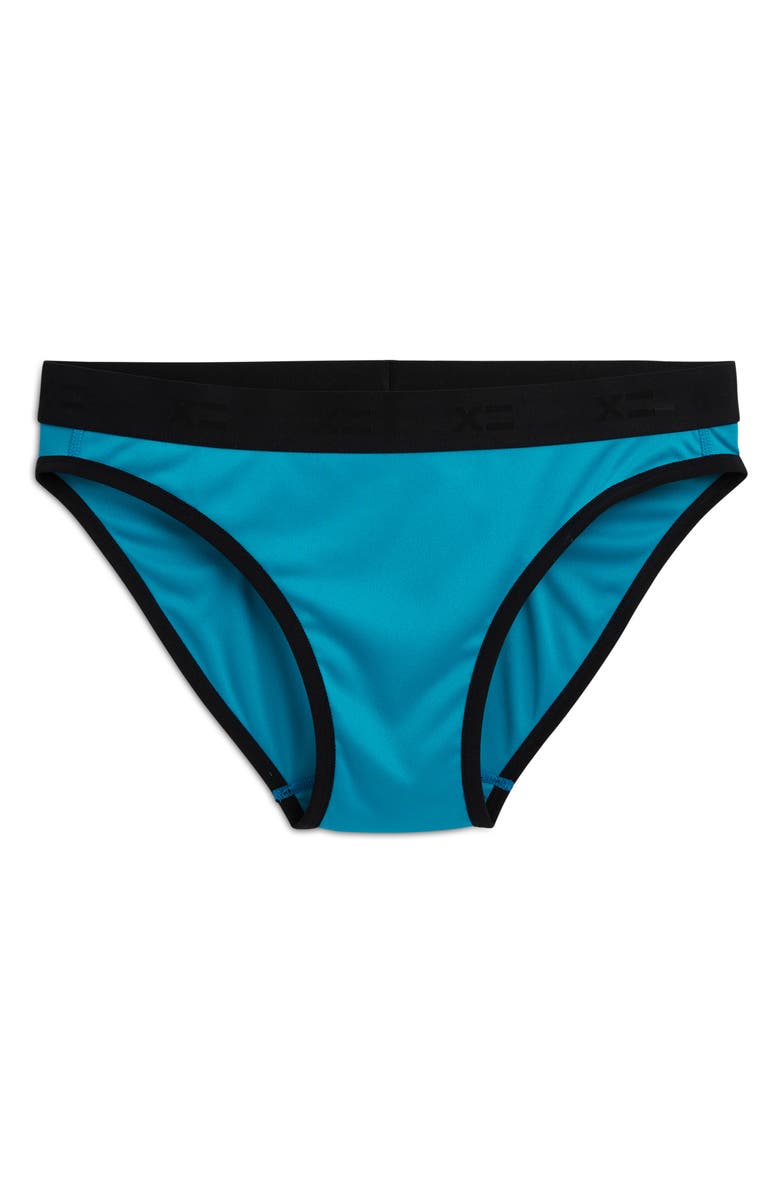 TomboyX Tucking Bikini, Alternate, color, Caribbean Sea