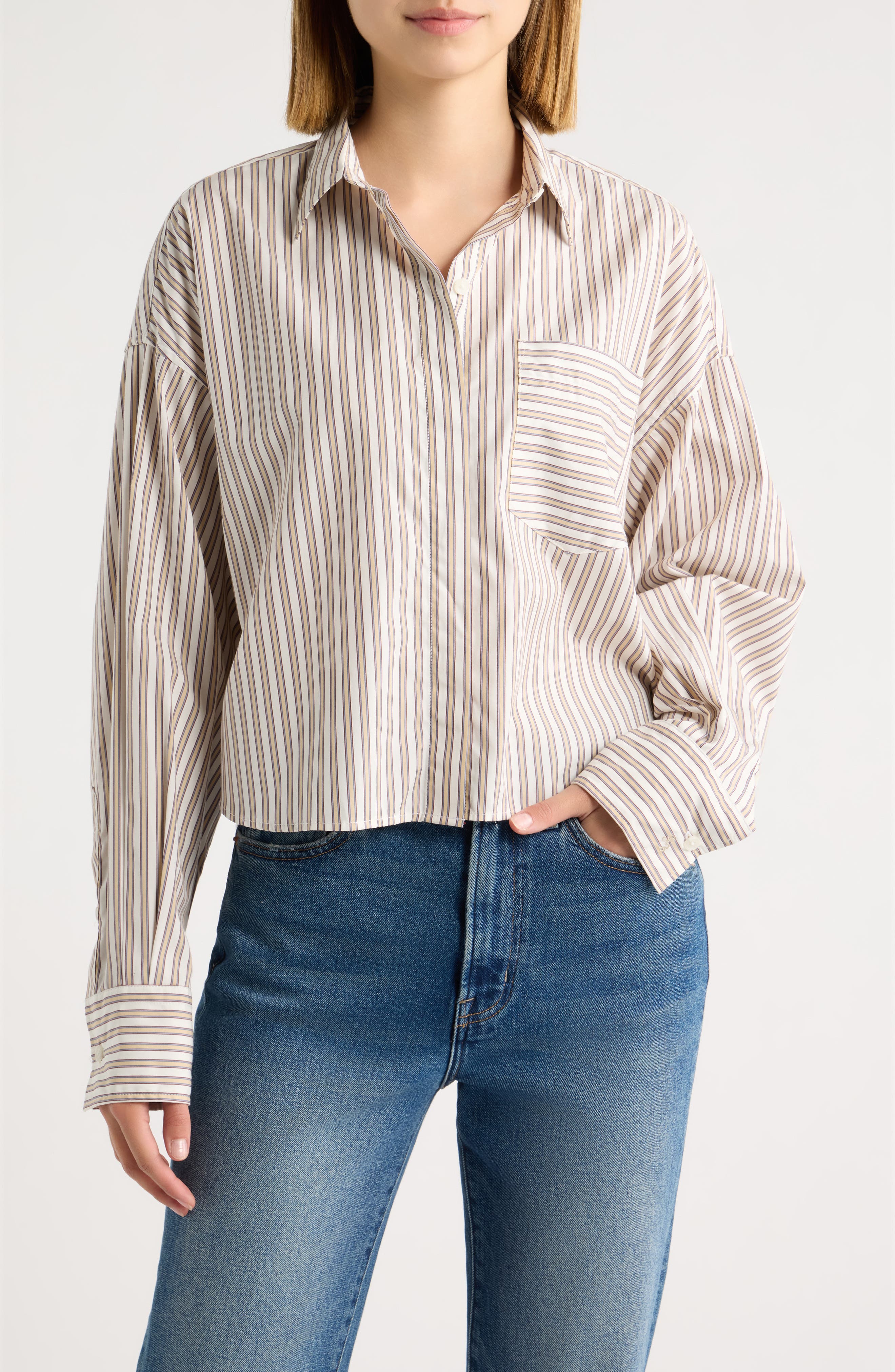 selected TAN STRIPE