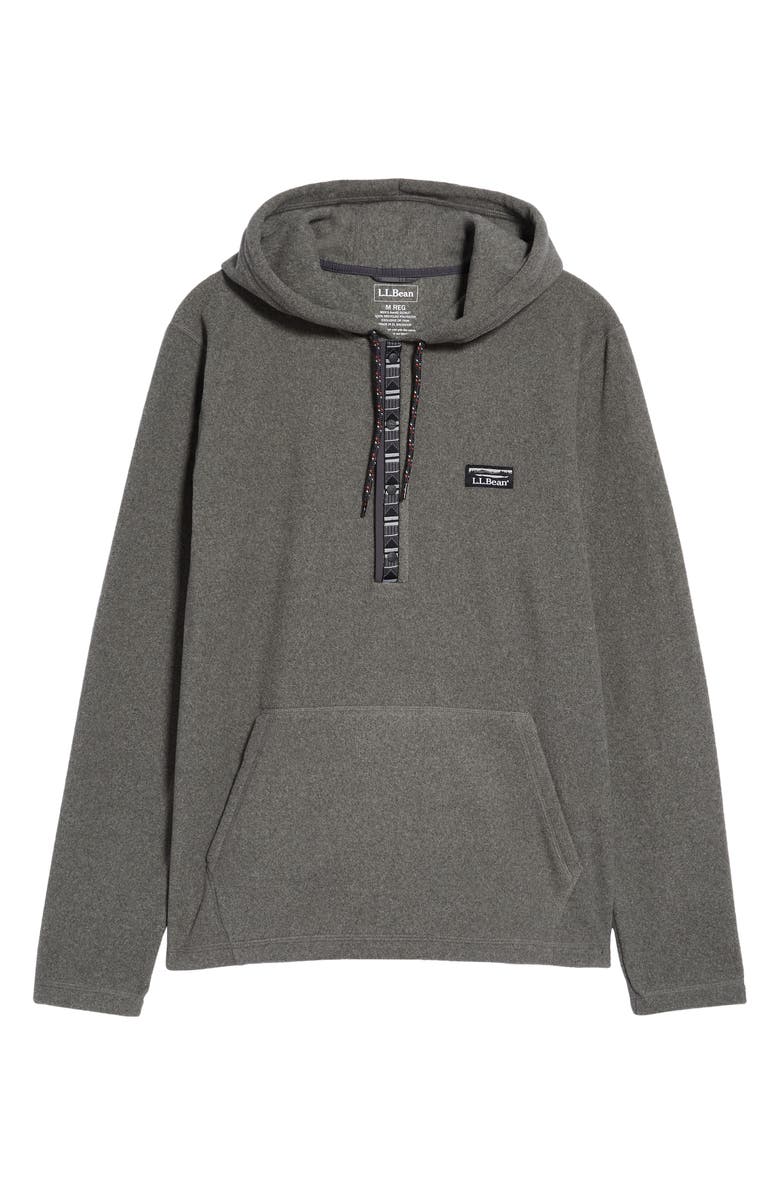 L.L.Bean Men's Trail Fleece Hoodie, Alternate, color, 