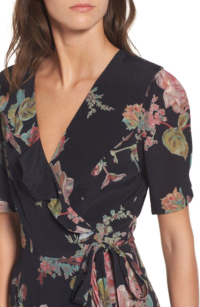 PRIVACY PLEASE June Wrap Dress, Alternate, color, 
