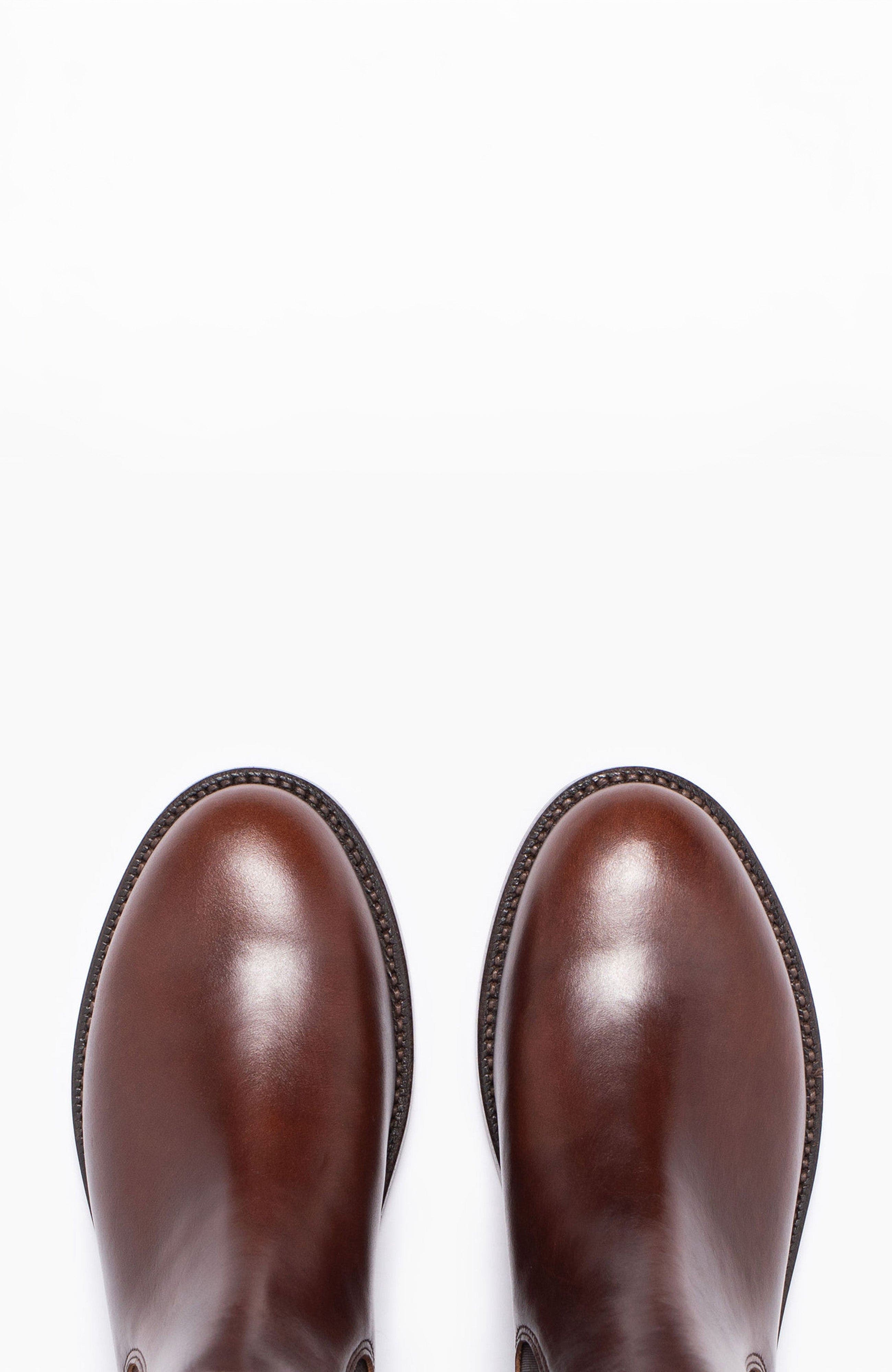 Josephine Boot, Alternate, color, Crimson Chromexcel