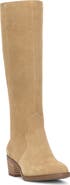 Lucky Brand Frahna Leather Knee High Boot