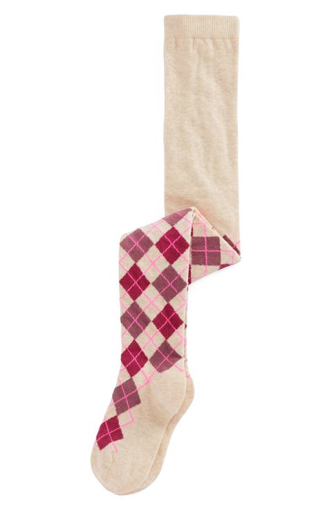 Kids' Argyle Tights
