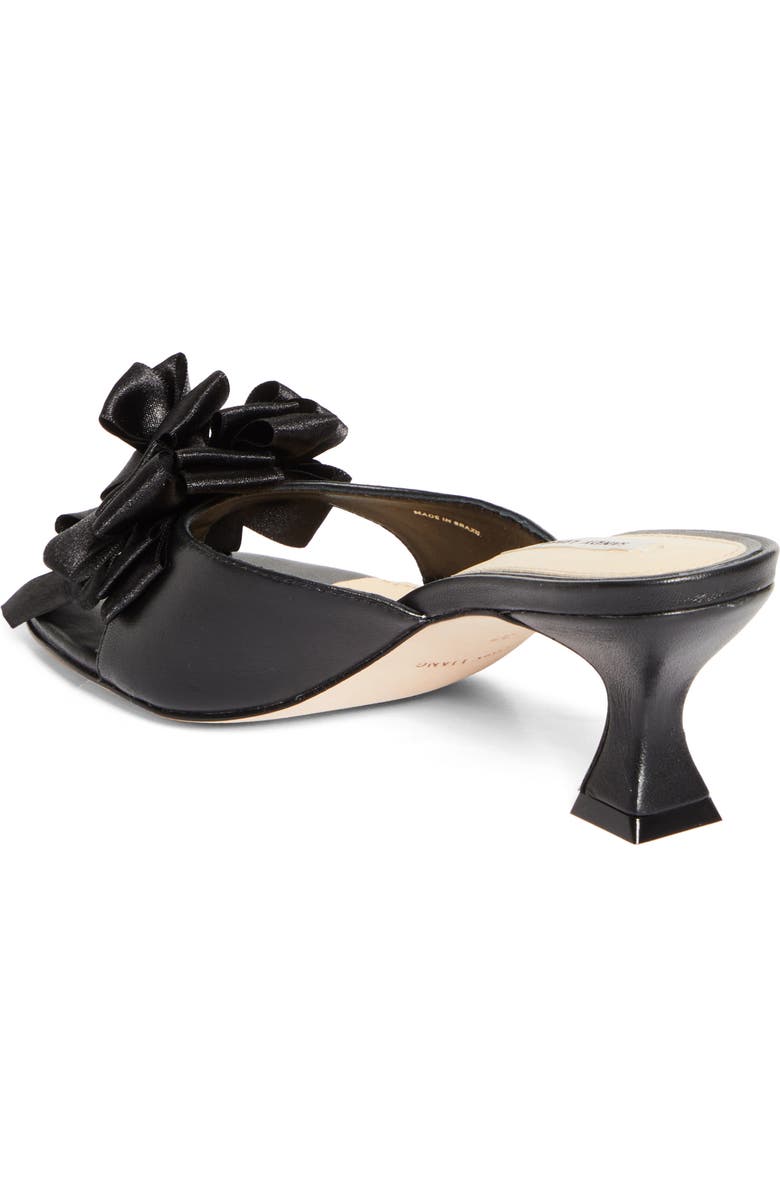 Sandy Liang Celebration Slide Sandal, Alternate, color, Black