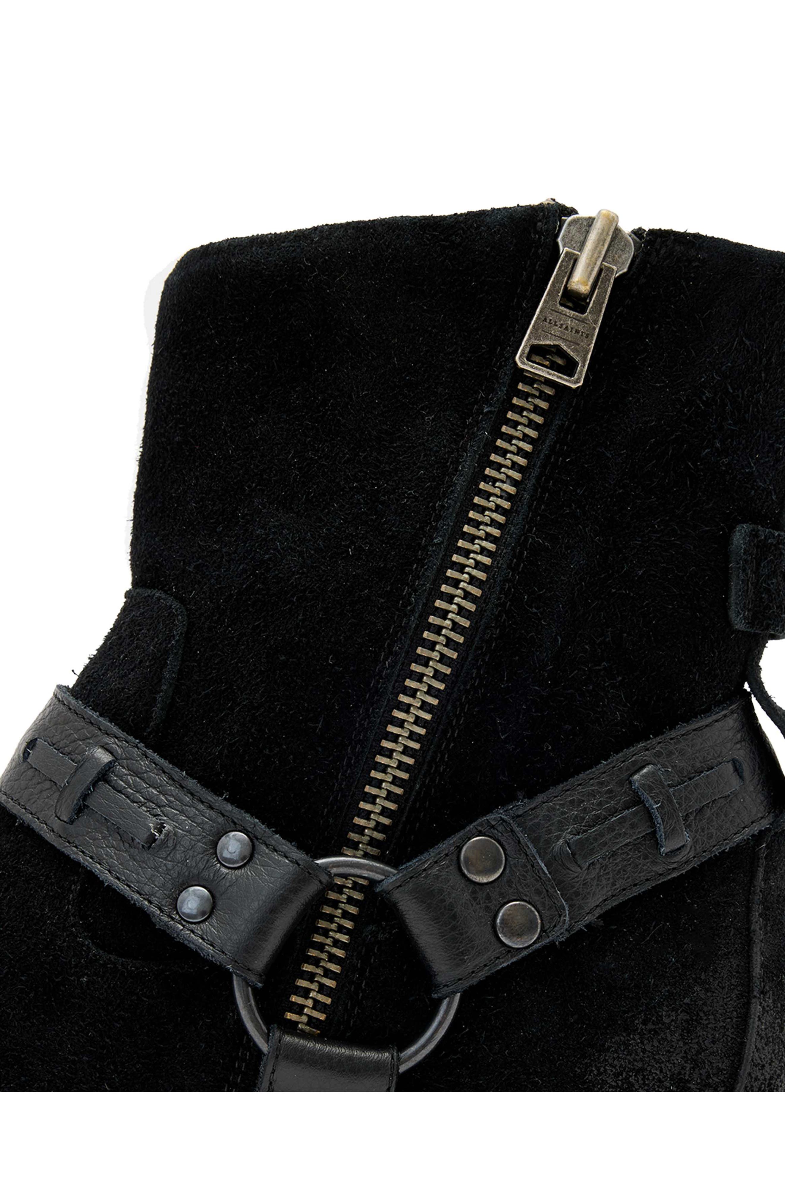 AllSaints Milton Harness Boot, Alternate, color, Black