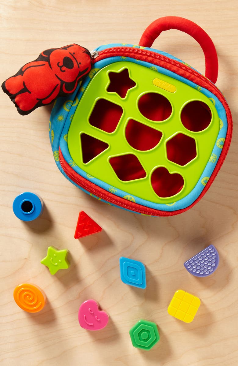 Melissa & Doug Take-Along Shape Sorter, Alternate, color, 