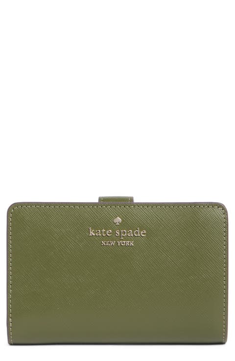 staci medium bifold leather wallet