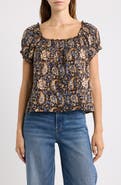 Madewell Paisley Cotton Top
