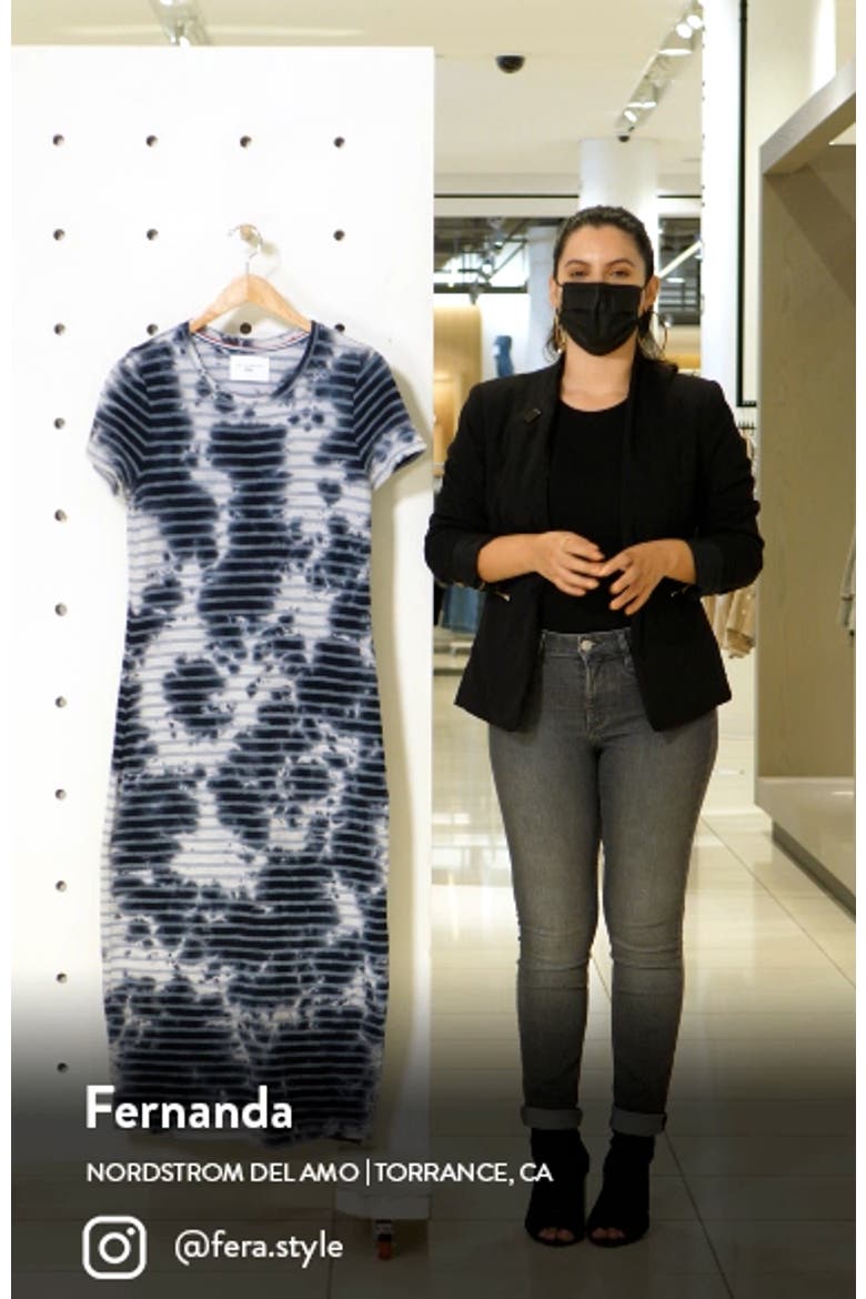 Catalina Cloud Stripe Tie Dye Sleep Dress video
