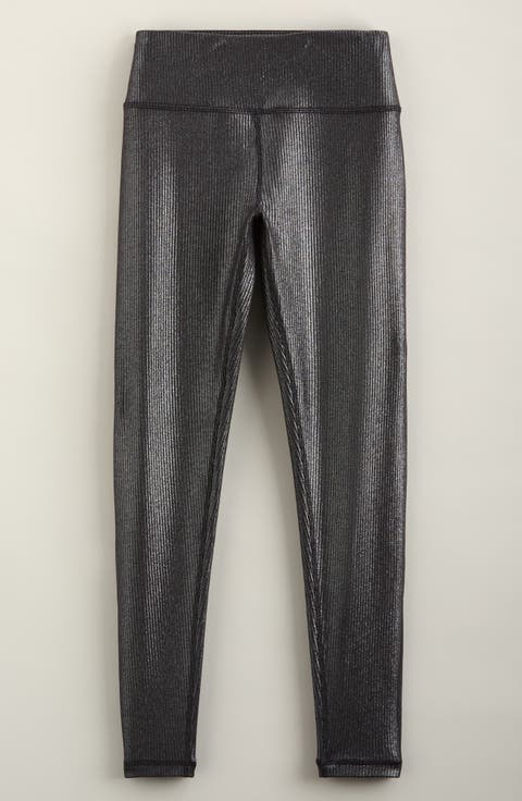 Kids' Sparkle Rib Performance Leggings