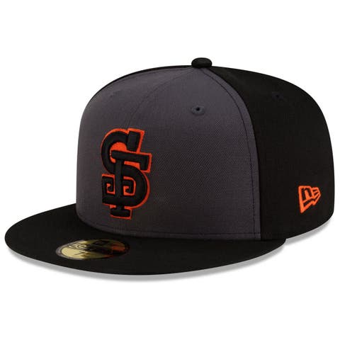 Men's New Era  Gray/Black San Francisco Giants Authentic Collection Alternate 59FIFTY Fitted Hat